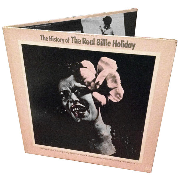 Billie Holiday : History Of The Real Billie Holiday (2xLP, Comp, RE, Gat)