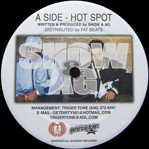 Showbiz & A.G. : Hot Spot (12")