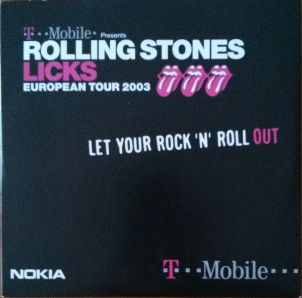 The Rolling Stones : Licks - Let Your Rock 'N' Roll Out (CD-ROM, Promo)