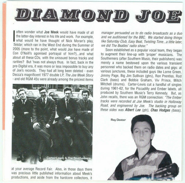 Various : Diamond Joe: The Sound of Meeks-Ville (CD, Comp, Mono)
