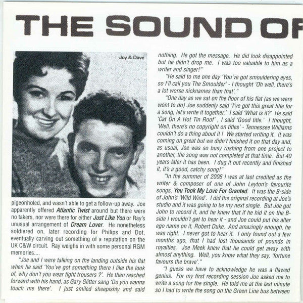 Various : Diamond Joe: The Sound of Meeks-Ville (CD, Comp, Mono)