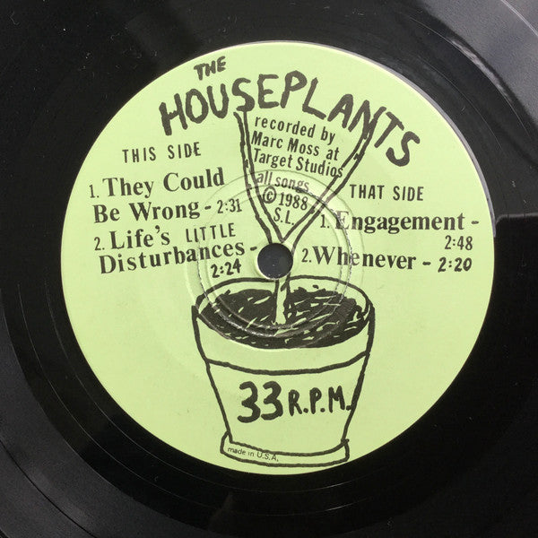 Houseplants : The Houseplants (7", EP)