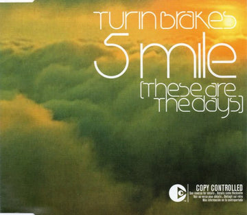 Turin Brakes : 5 Mile (These Are The Days) (CD, Single, Copy Prot.)