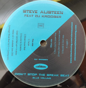 Steve Austeen : Bionic Beat Collection (Blue Volume) (12")