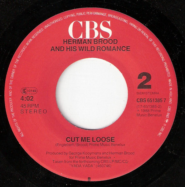 Herman Brood & His Wild Romance : Sleepin' Bird (7", Single)