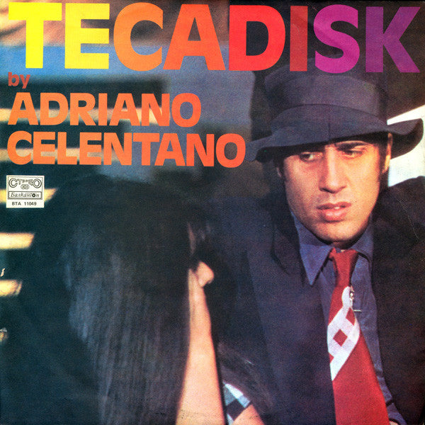 Adriano Celentano : Tecadisk (LP, Album, Blu)