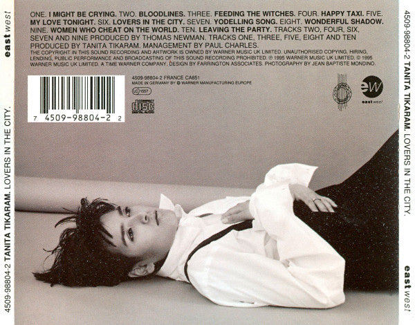 Tanita Tikaram : Lovers In The City (CD, Album)
