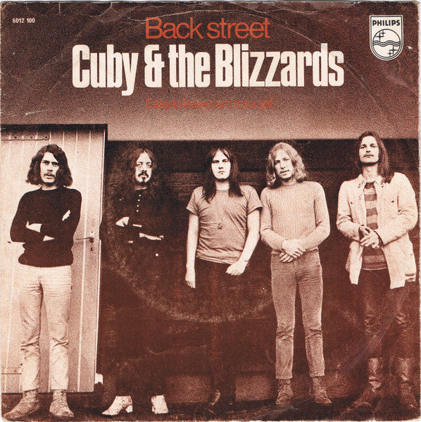 Cuby + Blizzards : Back Street (7", Single, Mono)