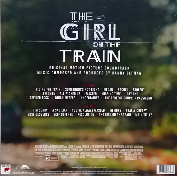 Danny Elfman : The Girl On The Train (LP, Album, Ltd, Num, Red)
