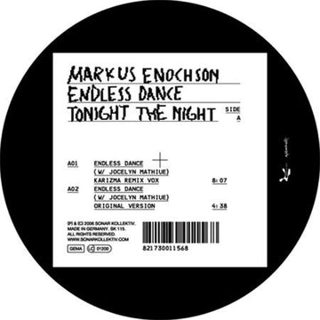 Markus Enochson : Endless Dance / Tonight The Night (12", EP)