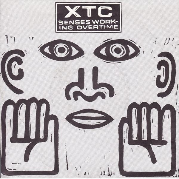 XTC : Senses Working Overtime (7", EP, Single)