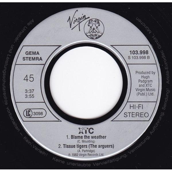 XTC : Senses Working Overtime (7", EP, Single)