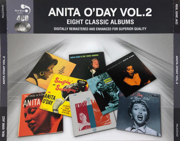 Anita O'Day : Anita O'Day Vol.2 Eight Classic Albums  (4xCD, Comp, Enh, RM, Fat)