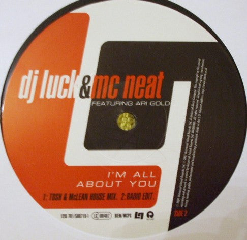 Dj Luck & Mc Neat : I'm All About You (12")