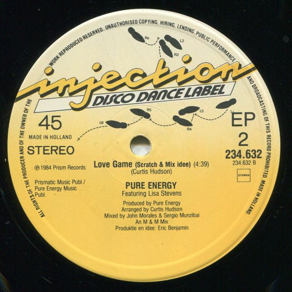 Eric Benjamin / Pure Energy Featuring Lisa Stevens : Leer Nu Zelf Scratchen En Mixen (12")