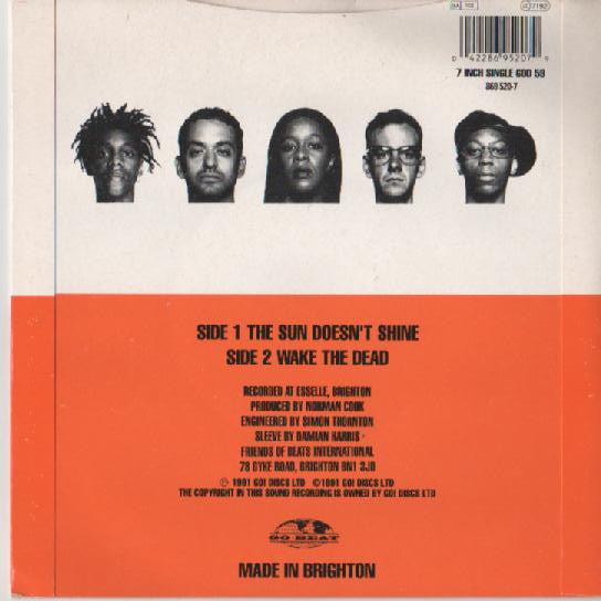 Beats International : The Sun Doesn't Shine (7", Single)