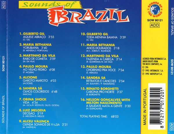 Various : Sounds Of Brazil (CD, Comp)