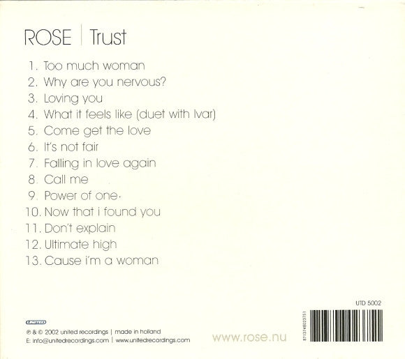 Rose : Trust (CD)