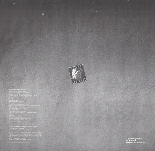 Georg Danzer : Ruhe Vor Dem Sturm (LP, Album, RP)