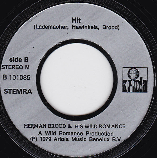 Herman Brood & His Wild Romance : I Love You Like I Love Myself (7", Single, Sil)