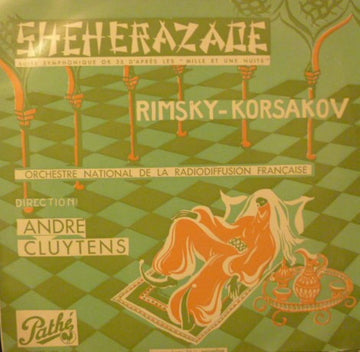 Nikolai Rimsky-Korsakov, Orchestre National De La R.T.F., André Cluytens : Shéhérazade (LP, Mono)