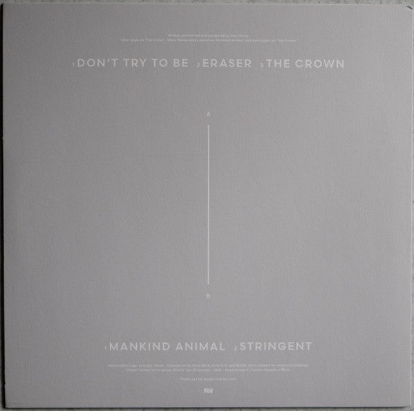 Alex Stolze : Mankind Animal (12", MiniAlbum)