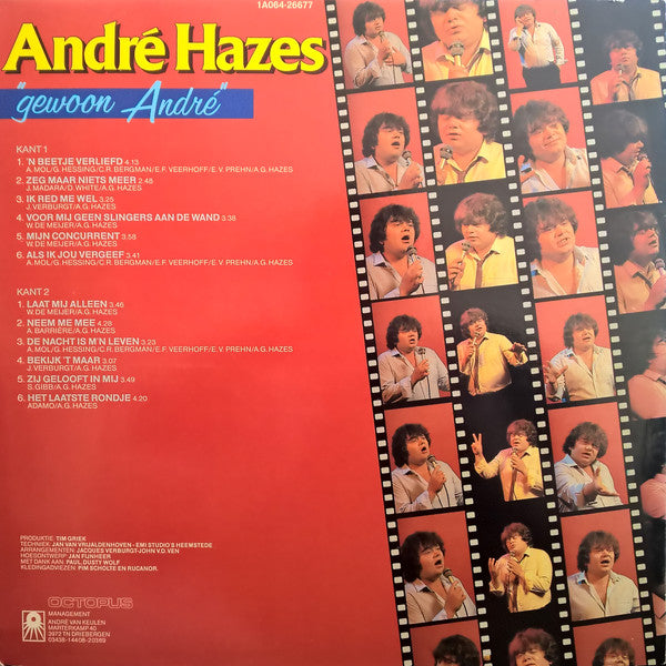 André Hazes : Gewoon André (LP, Album)