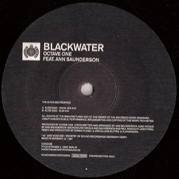 Octave One : Blackwater (Alter Ego Remixes) (12", Promo)