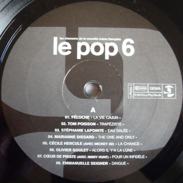 Various : Le Pop 6 (Les Chansons De La Nouvelle Scène Française) (LP, Comp)