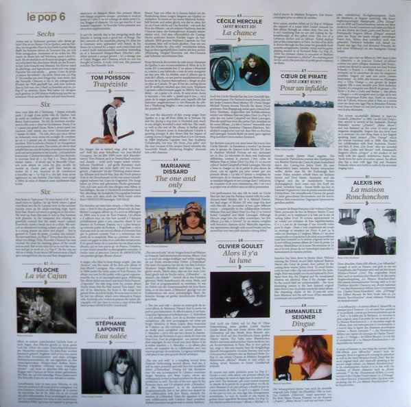 Various : Le Pop 6 (Les Chansons De La Nouvelle Scène Française) (LP, Comp)