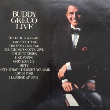 Buddy Greco : Buddy Greco Live (LP, Album)