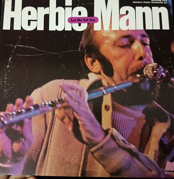 Herbie Mann : Let Me Tell You (2xLP, Comp, RM)