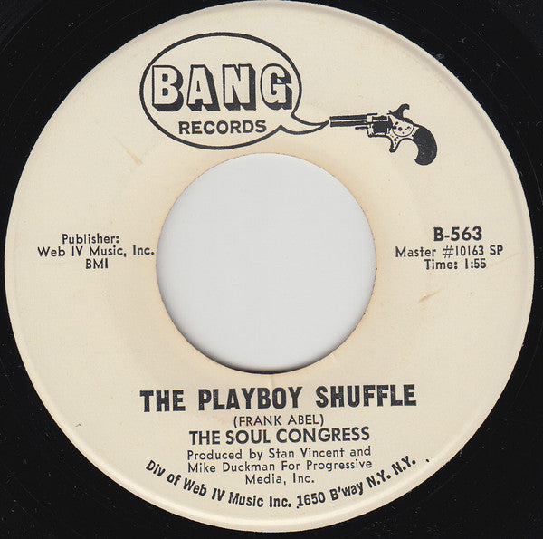 The Soul Congress : The Playboy Shuffle (7", Promo, SP)