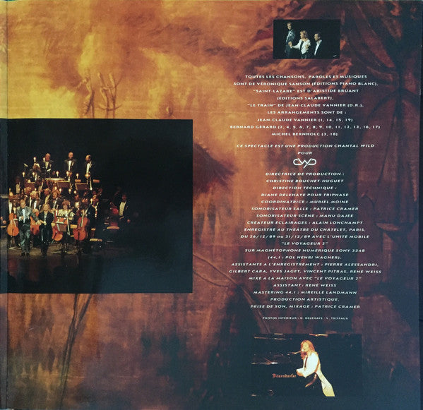 Véronique Sanson : Symphonique Sanson (2xLP, Album)
