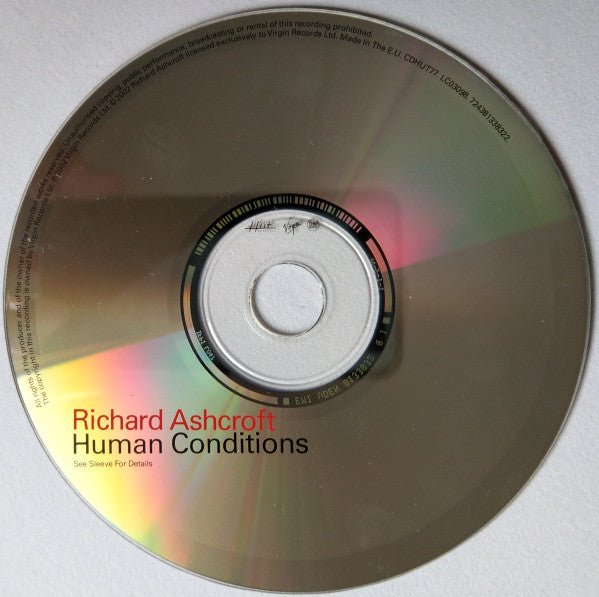 Richard Ashcroft : Human Conditions (CD, Album)