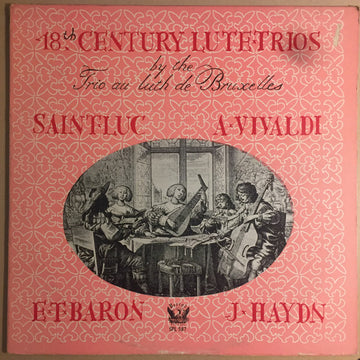 Trio au luth de Bruxelles : 18th Century Lute Trios (LP)