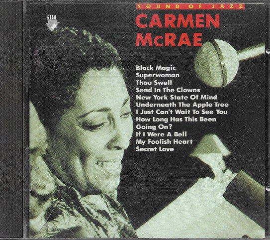 Carmen McRae : The Sound Of Jazz (CD, Album)