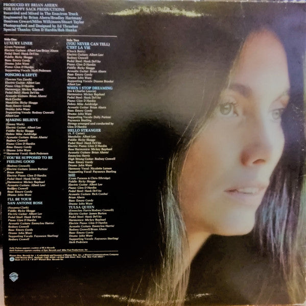 Emmylou Harris : Luxury Liner  (LP, Album, RE, Gol)