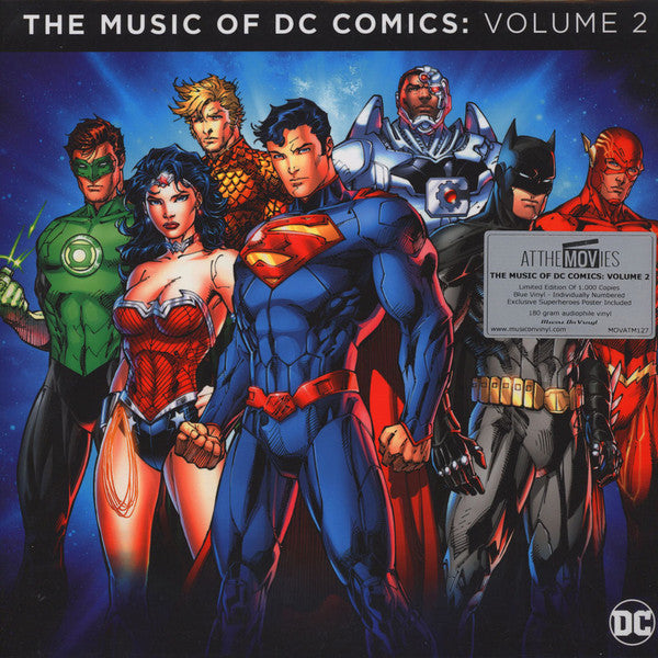 Various : The Music Of DC Comics: Volume 2 (2xLP, Comp, Ltd, Num, 180)