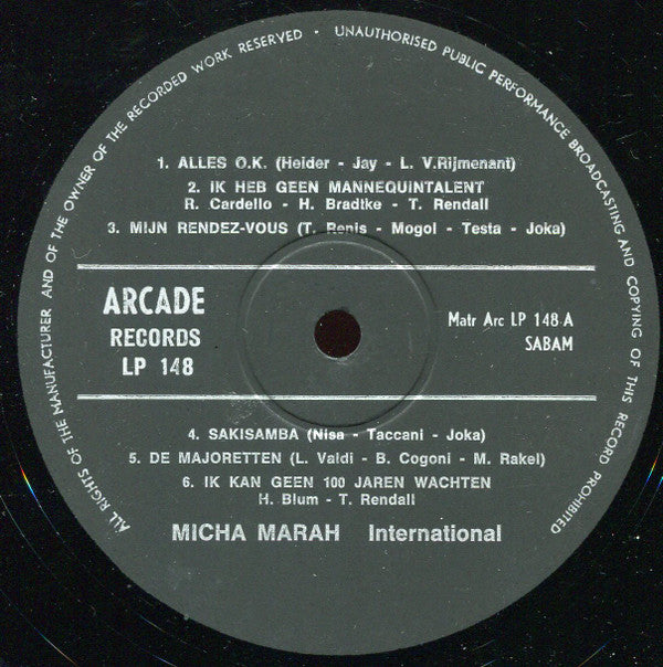 Micha Marah : International (LP, Album)