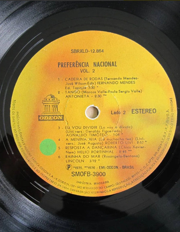 Various : Preferência Nacional Vol. 2 (LP, Comp)