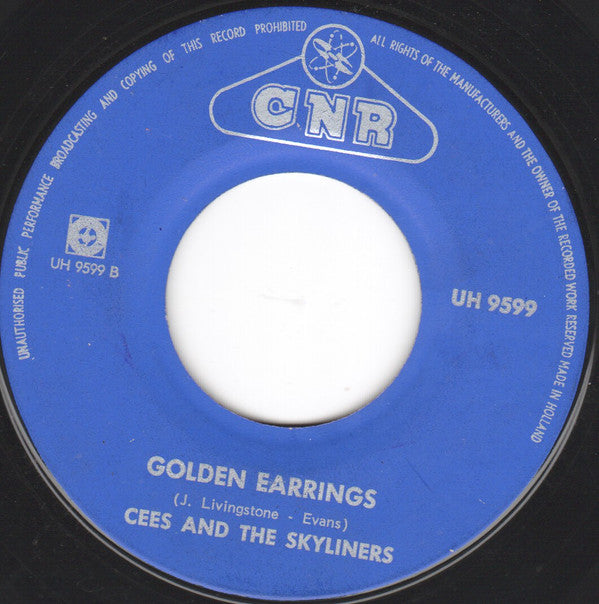 Cees And His Skyliners : Rocking To Telstar (7", Single)