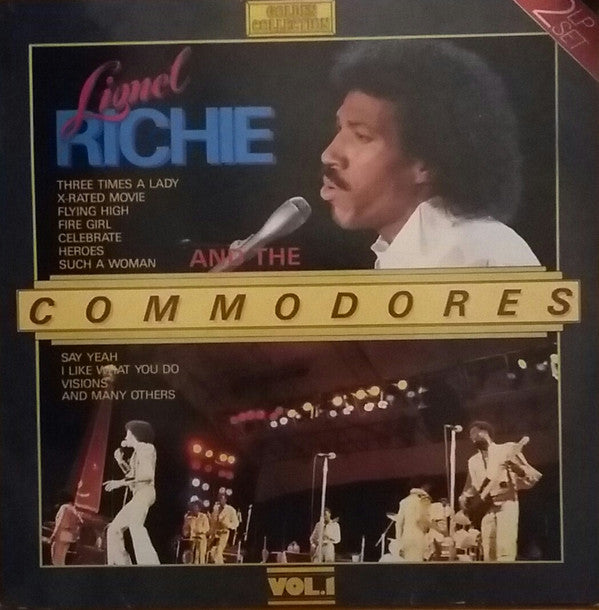 Lionel Richie And The Commodores* : Golden Collection Vol. 1 (2xLP, Album, Comp)