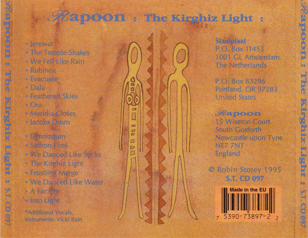 Rapoon : The Kirghiz Light (2xCD, Album)