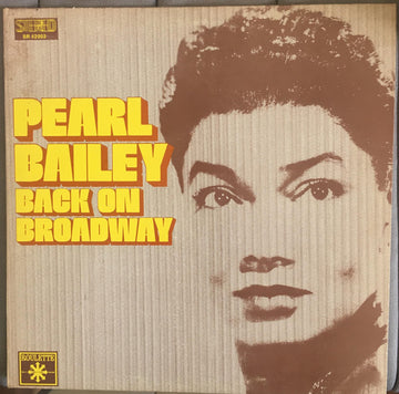 Pearl Bailey : Back On Broadway (LP, Album)