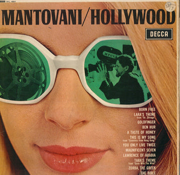 Mantovani : Hollywood (LP, Album, Lab)