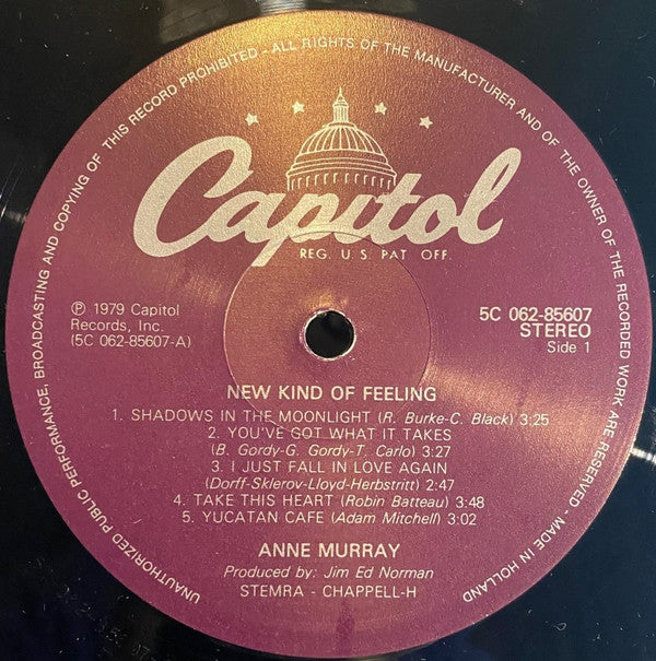 Anne Murray : New Kind Of Feeling (LP, Album)