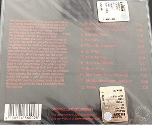 Billie Holiday : My Man (CD, Album, RE)