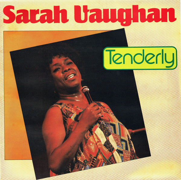 Sarah Vaughan : Tenderly (LP, Comp, Red)
