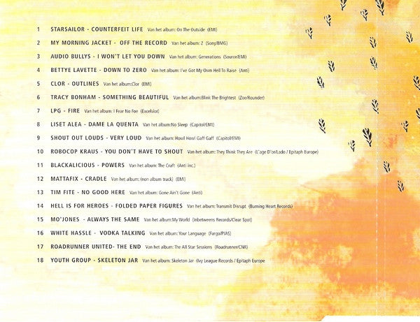 Various : Music Mania Autumn Sampler Volume 5 (CD, Comp, Smplr)